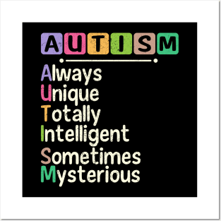 Autism Awareness Posters and Art